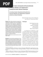 A Escrita Criativa Instrumento de Desenvolvimento de Funções Mentais e de Compreensão e Aceitação Deentre Culturas Fronteiriças