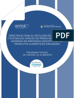 Directrices Rotulado Alergenos PDF