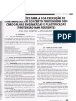 Boa Execução do Concreto Protendido