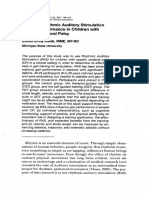 Effect of Rhythmic Auditory Stimulation On Gait Performance in Children With Spastic Cerebral Palsy PDF