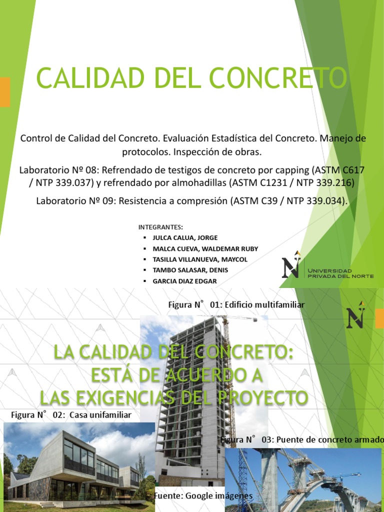 Control de Calidad del Concreto | PDF | Desviación Estándar | Hormigón