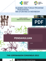 Final Paparan Program Pencegahan Stunting Di Indonesia - 10 Nov 2018 - Kuliah Umum FKM Ui