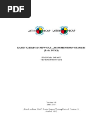 RCAR Low-Speed Crash Test Protocol | PDF | Airbag | Seat Belt