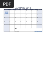 Print Online Calendar | PDF