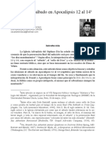 Alusiones Al Sábado en Apocalipsis 12 Al 14 PDF