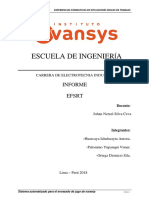 Informe de Efsrt 5to Ciclo