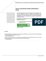 B Arch Bachelor of Architecture Entrance Examina PDF