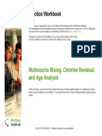 Practice Workbook: Multisource Mixing, Chlorine Residual, and Age Analysis