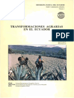 Transformaciones Agrarias en El Ecuador PDF