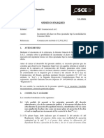 Opinión OSCE 079-12-2012 - Incremento Del Plazo de Obra en Concurso Oferta