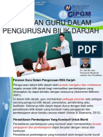 Bab 2 Peranan Guru DLM Pengurusan Bilik Darjah