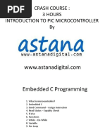 Crash Course: 3 Hours Introduction To Pic Microcontroller by