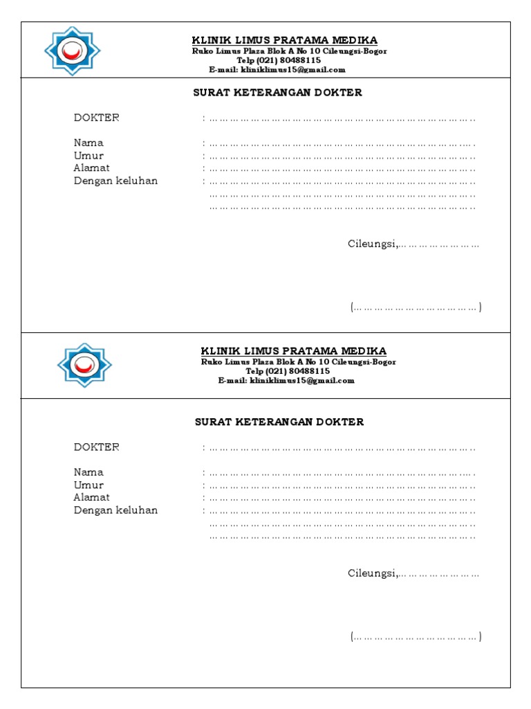 Surat Dokter Pdf