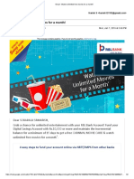 Gmail - Watch Unlimited Free Movies For A Month! PDF