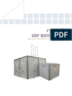 GRP Water Tank: Keeps Water Clean, Ideal For Storing Drinking Water