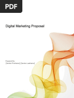 Digital Marketing Proposal Template