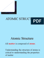 ATOMIC STRUCTURE