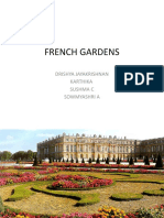 French Gardens: Drishya Jayakrishnan Karthika Sushma C Sowmyashri A