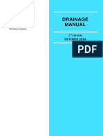DRAINAGE MANUAL - Oct 2014 PDF