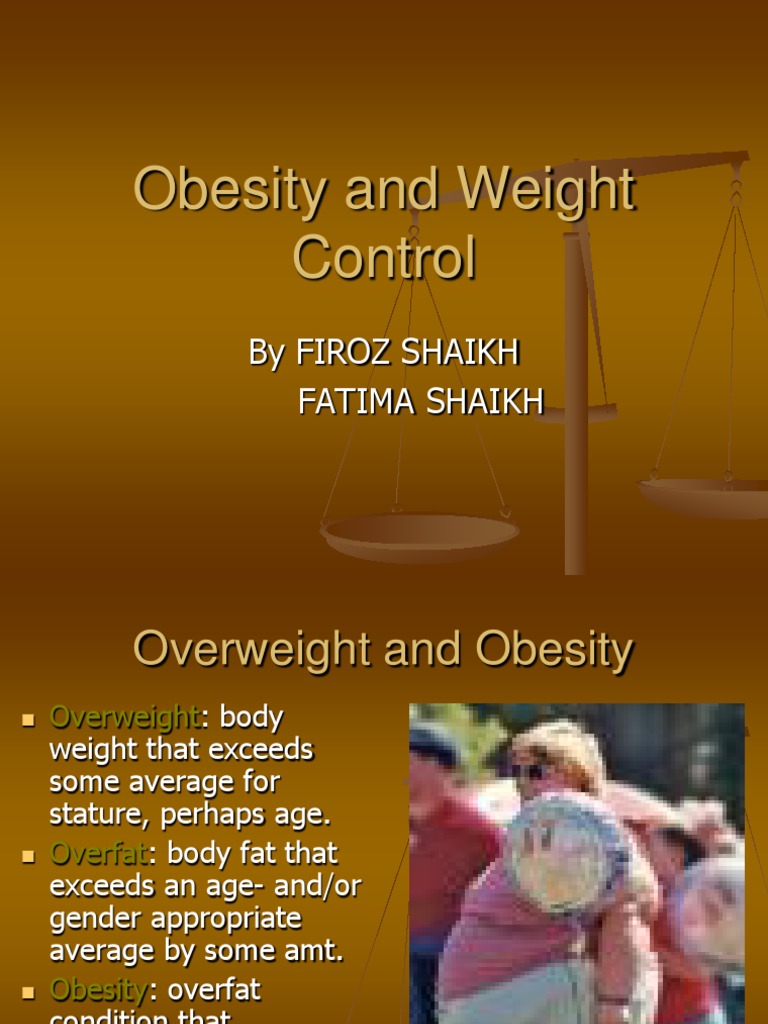 Understanding Obesity and Weight Control | PDF | Adipose Tissue | Leptin