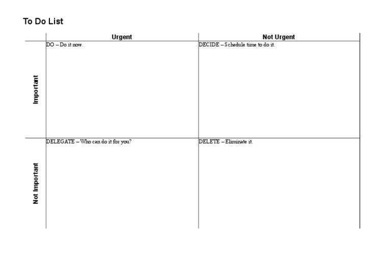 Covey's Time Management Matrix Guide | PDF
