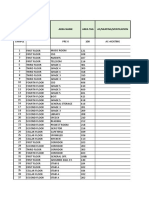 S.NO. Floor Area Name Area Tag Ac/Heating/Ventilation