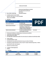 Curriculum Vitae Version 02