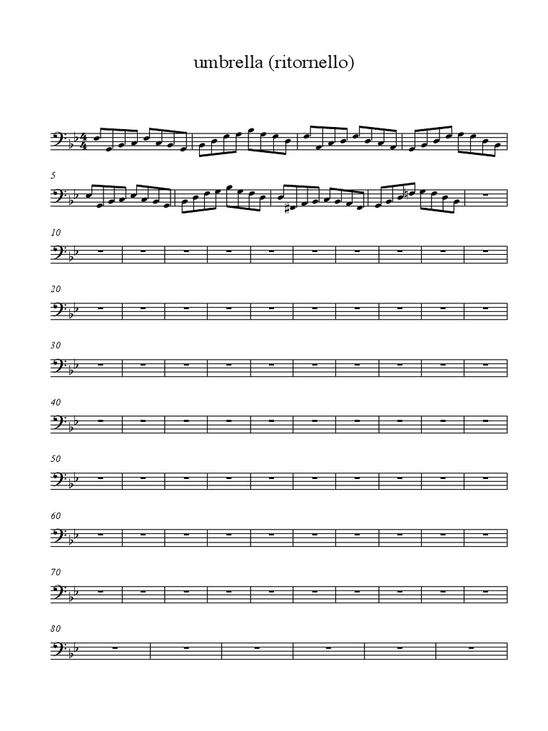 Musical Notation and Patterns Analysis | PDF