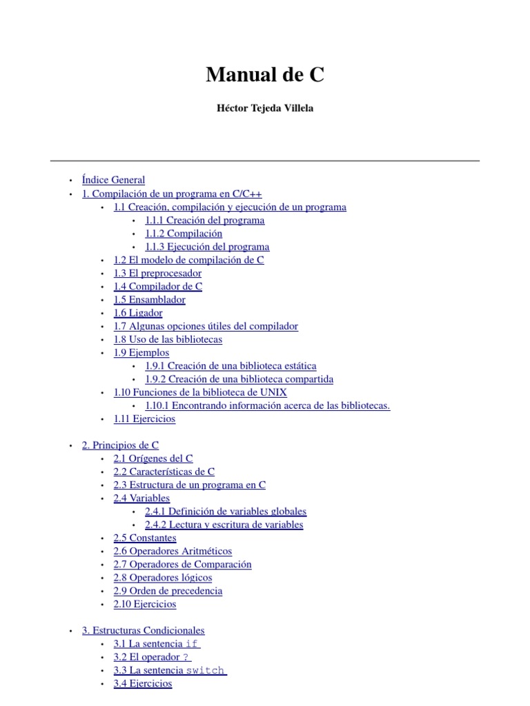 Guía de Compilación en C/C++ | PDF | C (lenguaje de programación ...