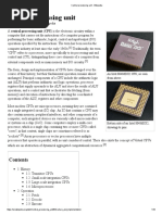 Central Processing Unit: From Wikipedia, The Free Encyclopedia