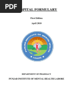Hospital Formulary