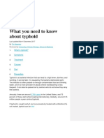 Science Form2 Typhoid