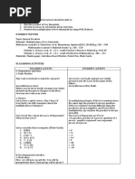 Lesson Plan For Demonstration