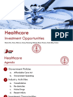 Healthcare: Investment Opportunities