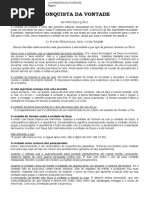 A Conquista Da Vontade