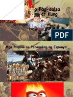 Mga Unang Pag-Aalsa Sa Pilipinas at Kung Bakit