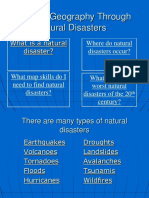 Learning Geography Through Natural Disasters