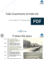 Tube Investments of India LTD: Press Meet 4 September, 2009