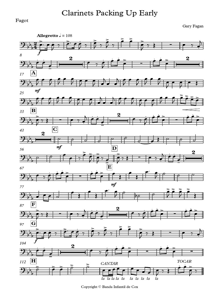 Packing Up Early Fagot 20180504 1202 Fagot PDF