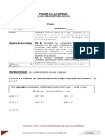 La división prueba  título