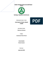 CUESTIONARIO PRIMER PARCIAL Relaciones Humanas 