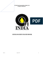 GEOLOGGER’S HAND BOOK Oil Field Instrumentation (India) Ltd