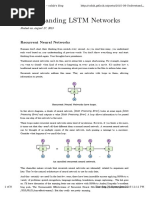 Understanding LSTM Networks