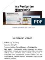 Penggunaan Nicardipine