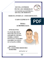 Caso Clinico Acromegalia