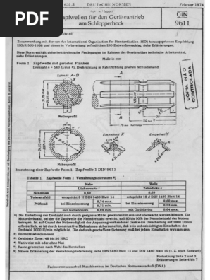 Din 9611 PDF | PDF
