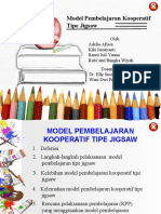 Model Pembelajaran Jigsaw