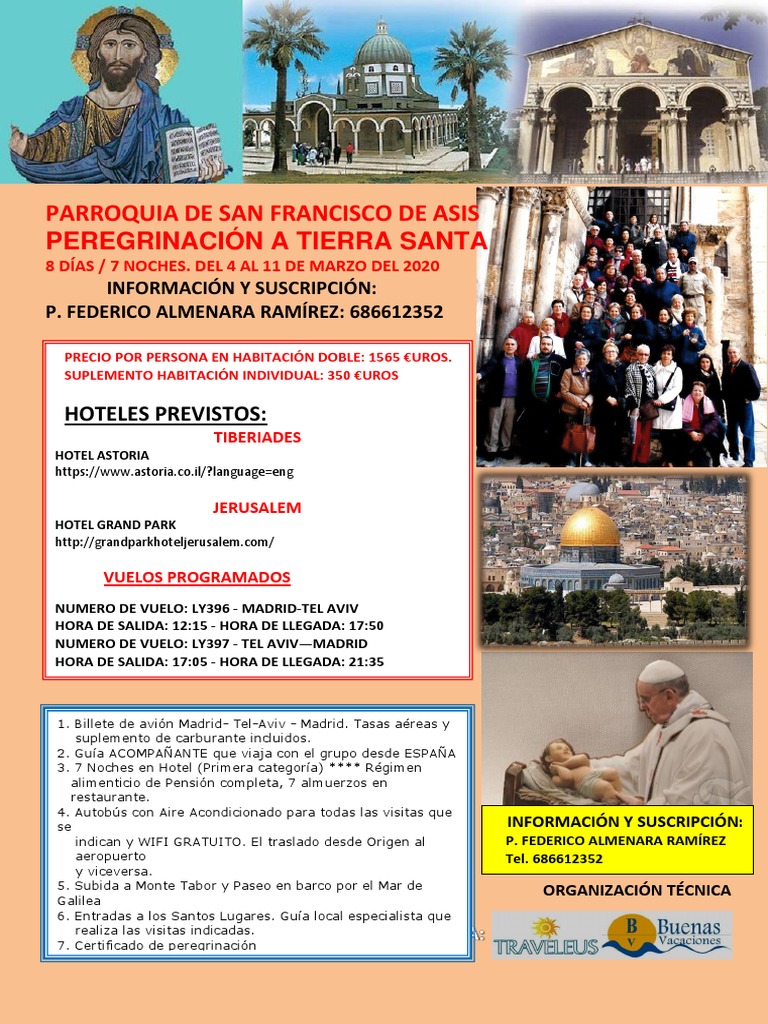 Tierra Santa Pdf Galilea Jerusalén