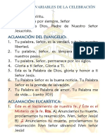 Oraciones LITURGIA