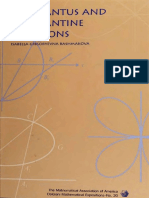 Diophantus and Diophantine Equations Isabella G. Bashmakova - (1998) PDF
